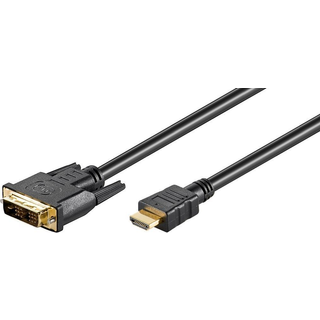 MICROCONNECT HDMI 19 - DVI-D 18+1 15m M-M