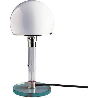 TECNOLUMEN Wagenfeld WG25 bordlampe, glasfod/stav