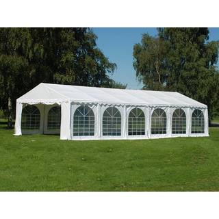 Partytelt Festtelt, SEMI PRO Plus CombiTents® 6x12m, 4-i-1, Hvid