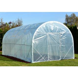 Polytunnel Drivhus 3x6x2m, 18m², Transparent