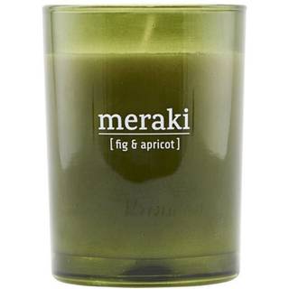 Meraki Scented Candle Fig & Apricot 8x10,5 cm.