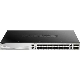 D-LINK DGS 3130-30S - Switch - L3 Lite - Administreret - 30 x SFP + 2 x 10 Gigabit Ethernet + 4 x 10 Gigabit SFP+