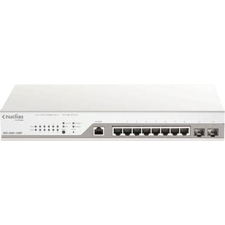 D-LINK 10-Port Gigabit PoE+ Nuclias Smart Managed Switch including 2x SFP Por