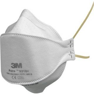 3M Aura Particulate Respirator, FFP1, Unvalved, 9310+ - 3M Aura Støvmaske, type FFP1, Unvalved, 9310+ Sikkerhedsmaske.