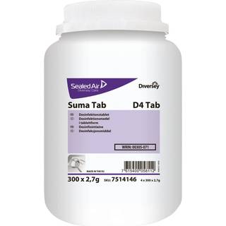 Suma Tab D4, overfladedesinfektionstablet, 300 stk.