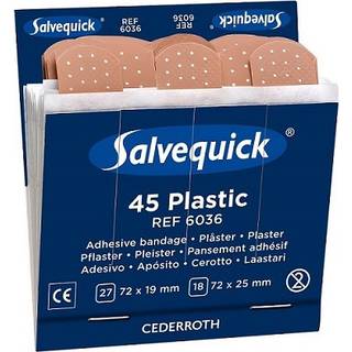Salvequick Plaster | Plastic | 45 plastre