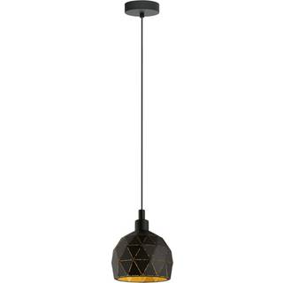 EGLO ROCCAFORTE pendel Ø170 mm, sort/guld