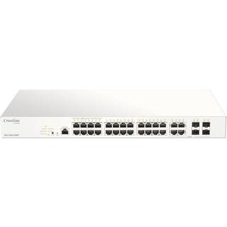 D-Link 28-Port Gigabit PoE+ Nuclias Smart Managed Switch 370W, DBS-2000-28MP/E