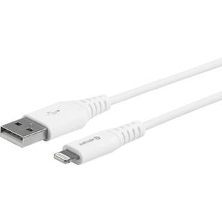 eSTUFF Lightning Cable MFI 0,15m Whit