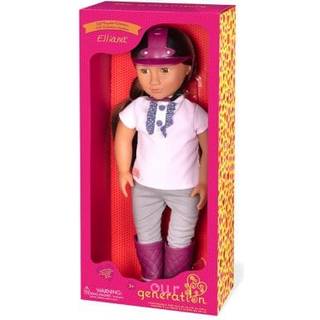 Our Generation dukke Elliana iført ridetøj - 46 cm