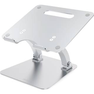 Desire2 laptop stander dual pivot riser, sølv
