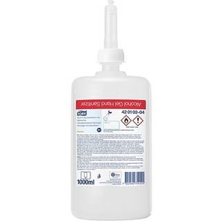Tork S1 Hånddesinfektion Gel Salubrin Uden Farve/parfume 6x1 Ltr.