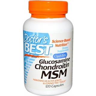Glucosamin Chondroitin MSM med OptiMSM - 120 kapsler