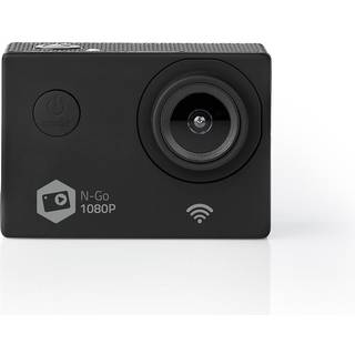 Nedis, Action Cam,1080px30fps, 12 MPixel, Vandtæt op til: 30.0 m , 90 min, Wi-Fi, Android / IOS, Montering inkluderet, Sort