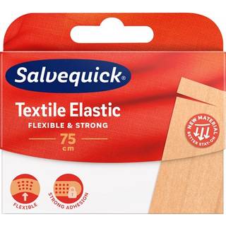 Salvequick Textile Elastic Plaster - 75 cm