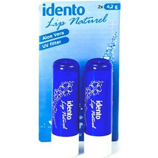 Idento Lip Naturel Aloe Vera Lip Balm (Assorteret) 4 g 2 stk.