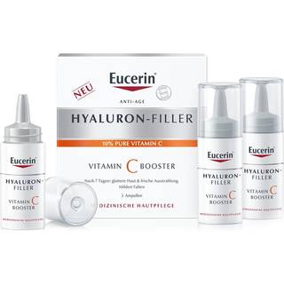 Eucerin Hyaluron-Filler Vitamin C Booster Lysnende serum mod rynker Med C-vitamin 3x8 ml - 3x8 ml