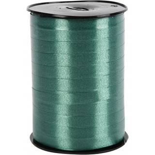 Mørk Grøn Gavebånd 10 mm - 250 m Rulle