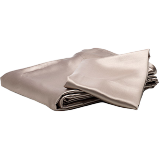 Silkeland Enkelt silkesengetøj (cafe au lait) - 140x200cm