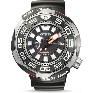 Citizen BN7020-09E Professional Diver Sort/Gummi Ø52 mm