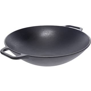 Victoria Wokpande støbejern 36 cm Sort