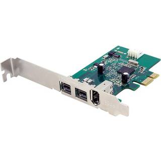 StarTech.com 3 Port 2b 1a 1394 PCI Express FireWire Card Adapter