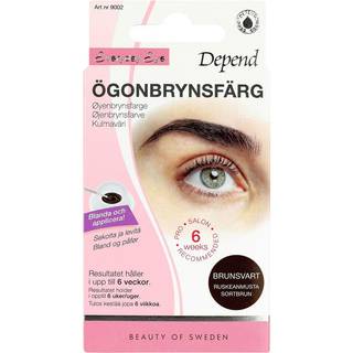 Depend Øjenbrynsfarve, Brun/Sort - 1 stk.