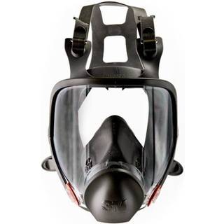 3M Helmaske small, 6700 - Helmaske 6700S, small Silicone TPE plast polycarbonat ripolycarbonat ridsefast glas .