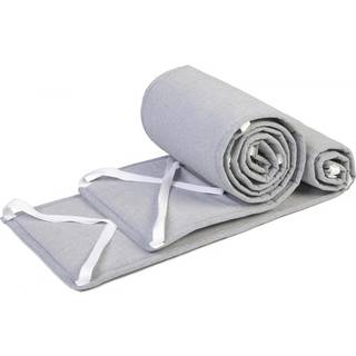 NG Baby Bumper Bedside Crib Basic Grey One Size      Unisex