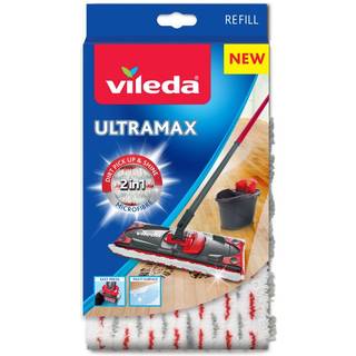 Vileda UltraMax | Moppeindsats 2-i-1 Microfiber | 1 stk | 64.95/Stk