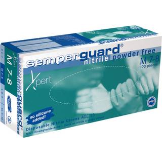 Semperguard L8-9 Engangshandske Latex, pulverfri XL, 90 stk
