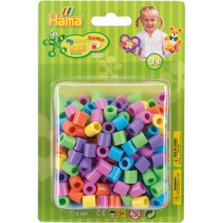 Hama Maxi, perler, 250 stk., mix 50, pastelfarver [Levering: 1-2 dage]