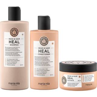 maria nila Head & Hair Heal Bundle Shampoo 350 ml & Conditioner 300 ml & Masque 250 ml