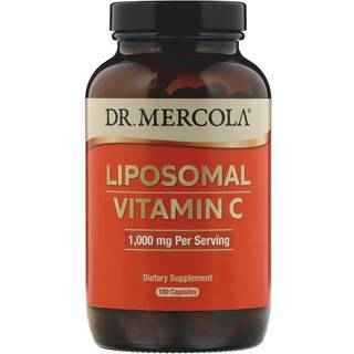 Dr. Mercola Liposomal Vitamin C, 180 kapsler