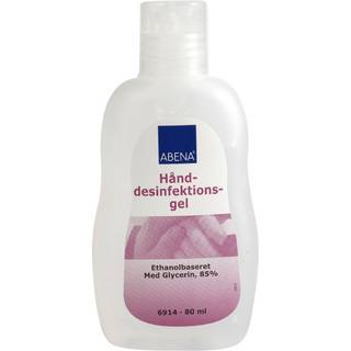 Hånddesinfektionsgel 85%, 12 x 80 ml
