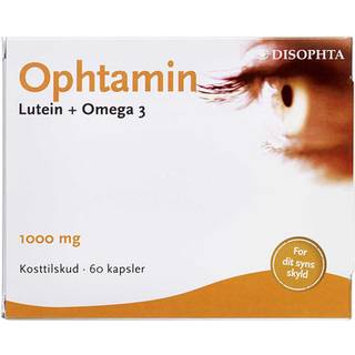 Ophtamin Omega 3 + Lutein - 60 kapsler