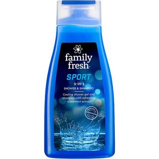 Family Fresh Sport Cooling Shower and Shampoo 500 ml