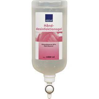 12 x Abena hånddesinfektionsgel refill 1L
