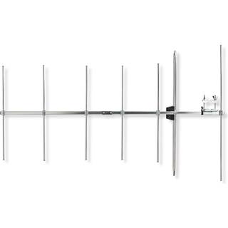 Nedis - Udendørs antenne | VHF | Modtagelsesområde: ≥50 km | Forstærkning: 13 dB | 75 Ohm | Antennelængde: 1348 mm | Aluminium - ANORV80ME