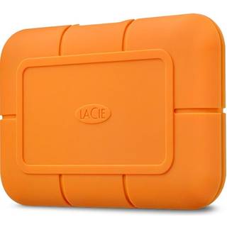 LaCie Rugged SSD USB-C Portable - 1TB - Orange - Ekstern SSD - Thunderbolt 3