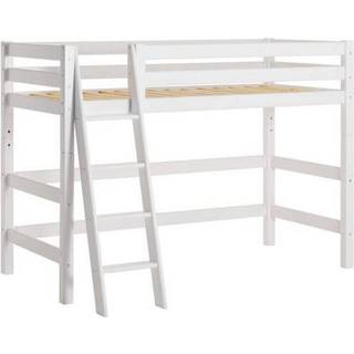 Hoppekids ECO Luxury Mellemhøj seng med skrå stige - 70x160 cm