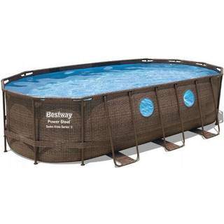 Bestway Power Steel Swim Vista II 549 x 274 x 122 cm m/pumpe, stige m.v.