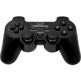 Esperanza EG106 GamePad PS2/PS3/PC USB Corsair Black - Wired Controller - PC