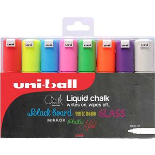 Posca PWE-8K Uni chalk 8 mm (8-pak)
