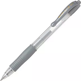 Pilot G-2 Rollerpen | M | Metallic sølv