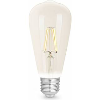 FORÅRSUDSALG - WiZ E27 Tunable White Edison pære - Klar - WiFi