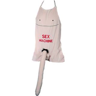 Sex Machine forklæde (natur)