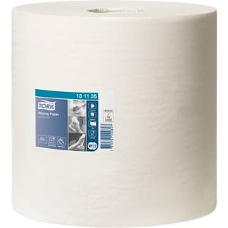 Tork Aftørringspapir Std 1lag W1 W2 Industri
