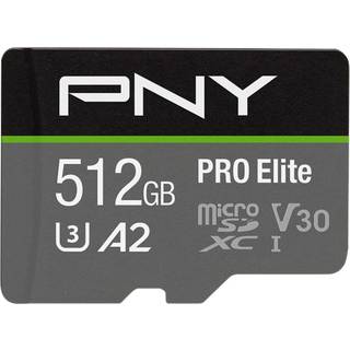 PNY PRO Elite MicroSD/SD - 100MB/s - 512GB