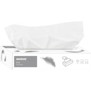 Katrin Plus ansigtsserviet 2-lags hvid, 100 ark